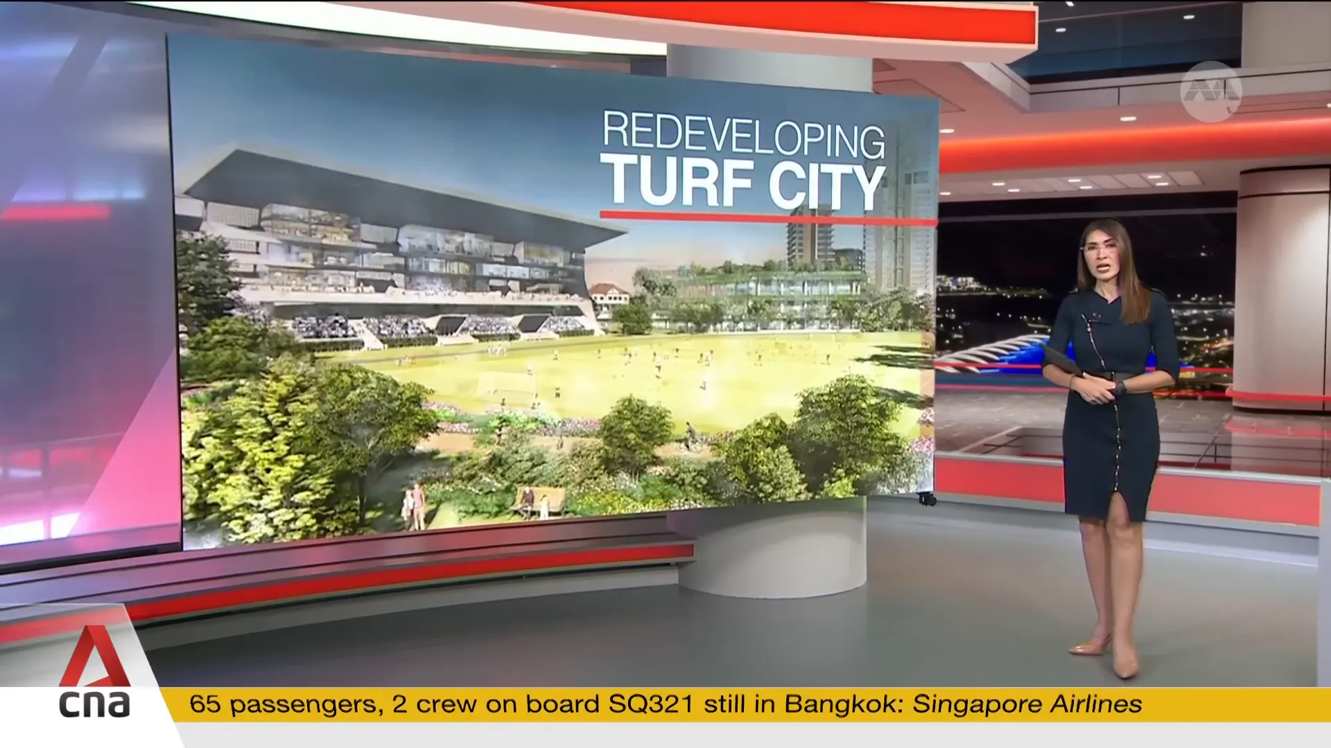 National Development Minister Desmond Lee speaking about Bukit Timah Turf City