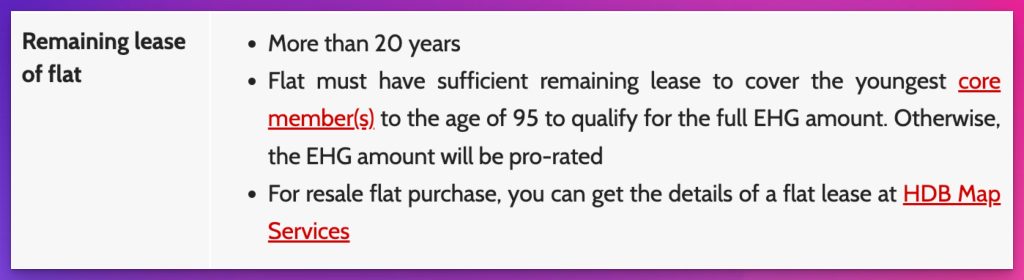 age of 95 to qualify for the maximum grant amount