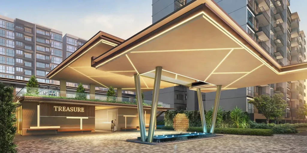 Treasure at Tampines Grand Entrance by Sim Lian Group