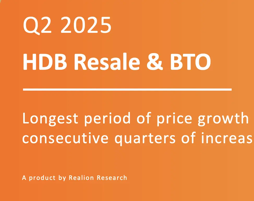 Singapore HDB Resale Market Q2 2025: Record 21 Consecutive Quarters of Growth Despite Cooling Price Momentum