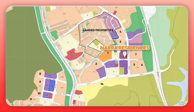 Narra Residences Location