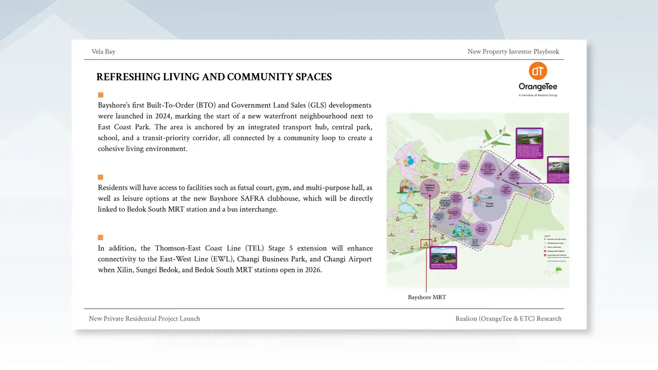 Vela Bay Refreshing Living and community Spaces